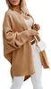 Oversize-Strickjacke mit Fledermausärmeln für Damen,Größe:L Produktbild-Vorschau 2