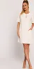 Made of Emotion Damenkleid in A-Linie Pebhar M788 cremig S Produktbild-Vorschau 7