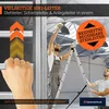 HAUSMARKT Schiebe-Teleskopleiter 2 x 11 Stufen – Produktbild-Vorschau 4