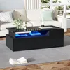 Merax Couchtisch 100x50x35cm mit 9 Fächern und 2 Produktbild-Vorschau 10