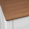 BEALIFE Credenza con cassetti | Grigio retrò, 140x40x90 cm Anteprima dell’immagine prodotto 8