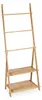 Relaxdays Handtuchleiter Bambus, 3 Stangen, 2 Ablagen, HBT: Produktbild-Vorschau 8
