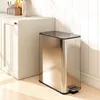 HOMCOM Küchenmülleimer 2 x 28L Edelstahl-Tretmülleimer mit Produktbild-Vorschau 8