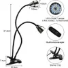 10W Doppelkopf LED Pflanze Grow Lampe für Zimmerpflanzen Produktbild-Vorschau 4
