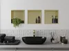 Mexen X-Wall-R półka wnękowa z kołnierzem 30 x 30 cm, złota Podgląd zdjęcia produktu 6