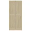 vidaXL Bücherschrank Sonoma-Eiche 82,5x30,5x185,5 cm Produktbild-Vorschau 7