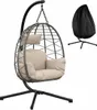 Hängesessel mit Gestell für Outdoor & Indoor,Polster & Produktbild-Vorschau 1