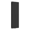 Radiatore a pannello 'Nore' Nero 120x45cm Doppio strato Anteprima dell’immagine prodotto 2