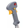 Close-up of a gray handle with orange trigger and red switch. Produktbild-Vorschau