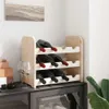 vidaXL Stojan na víno 43x25x37 cm z masivního borovicového Náhled obrázku produktu 3