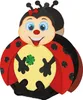 URSUS Laternen-Bastelset "Marienkäfer" Produktbild-Vorschau 2