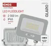 LED reflektor GLARO 20W, bílý, IP65, 2000 lm, neutrální bílá Voir les images du produit