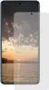 A screen protector is placed over a smartphone displaying a sunset over a body of water. Náhled obrázku produktu