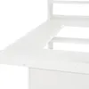 A close-up view of a white wooden structure, possibly part of a bed or furniture. Náhled obrázku produktu