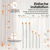 COSTWAY : Structure de paravent, tringle à rideaux, Voir les images du produit 8