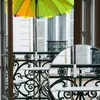 com-four® Sonnenschirmhalter für Balkongeländer - Produktbild-Vorschau 2