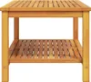 vidaXL Odkladací stolík olej-prírodný 110 x 55 x 45 cm Náhľad obrázku produktu 5