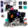 Magnet-Baustein-Set – Pixel-Würfel „Weltraum“ (3D, 100 Produktbild-Vorschau 1