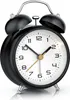 BEARWARE Wecker Analog, Retro, rund, Beleuchtet, lauter Produktbild-Vorschau 1