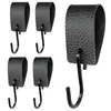 5er-Set S-Haken, 12,5×3 cm,schwarz, vielseitig als Produktbild-Vorschau 1