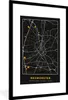 MuchoWow® Gerahmtes Poster Deutschland - Schwarz und Gold - Produktbild-Vorschau 1