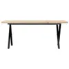 The Living Store Couchtisch X-Gestell 110x40x45,5 cm Produktbild-Vorschau 5