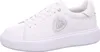 A white sneaker with a silver logo on a white background. Anteprima dell’immagine prodotto