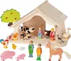HOLZTIGER Puppenhaus, montiert Produktbild-Vorschau 1