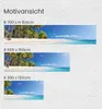 Zaunbanner Urlaubsort mit Palmen und Strand Sichtschutz Produktbild-Vorschau 4