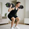 SPORTNOW Hantelset verstellbar 20 KG Kurzhantel Set Produktbild-Vorschau 2