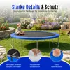 Trampolin Randabdeckung reißfest – Blau Ø 305 cm Produktbild-Vorschau 4