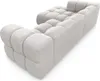 Ecksofa Designersofa BLANCHE in Stoff Puente Azurblau Produktbild-Vorschau 3