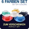 Espressotassen mit Ständer 6er Set inkl. Untertassen - Produktbild-Vorschau 8