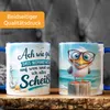 Tasse Möwe Spruch - Ach wie gut dass niemand weiss - Produktbild-Vorschau 3