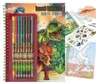 Dino World - Album à colorier avec crayons Voir les images du produit 1