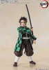 A figure of Tanjiro Kamado from Demon Slayer holding a sword. Podgląd zdjęcia produktu