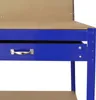 Werkbank mit Stecktafel und Schublade Blau Produktbild-Vorschau 8