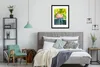 MuchoWow® MuchoWow® Gerahmtes Poster Flamingo in der Produktbild-Vorschau 7