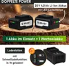 BRAST Teleskop-Heckenschere und Hochentaster   2in1 Produktbild-Vorschau 3