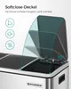 SONGMICS Mülleimer Mülltrennsystem, 3 x 18 L, ergonomisch, Produktbild-Vorschau 5
