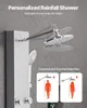 SucceBuy Panneau de douche système de tour en acier Voir les images du produit 4