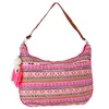 Farbenfrohe Boho-Umhängetasche – geräumige Damenhandtasche Produktbild-Vorschau 5