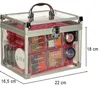 Kosmetikkoffer, Make-up-Set, Home-Spa, XXL-Koffer Produktbild-Vorschau 18