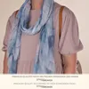 styleBREAKER Damen Schal mit Marmor Muster | leichtes Produktbild-Vorschau 6