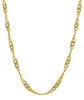 Goldkette Singapurkette Länge 50cm - Breite 1,2mm - 333-8 Produktbild-Vorschau 8