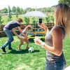 Relaxdays Kindersitzgruppe für draußen, Garten Picknickbank Produktbild-Vorschau 6