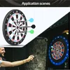 CyeeLife 2-In-1 Dart Flights and Shafts Pack of 9 Schwarz Produktbild-Vorschau 6