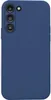 The back of a blue smartphone case is shown against a white background. Produktbild-Vorschau