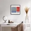 Gerahmtes Poster - Schwarzer Rahmen - Stück Geometrisch Produktbild-Vorschau 6