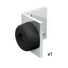 A product shot of a door stopper with a metal bracket. Produktbild-Vorschau